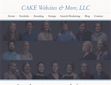 Tablet Screenshot of cakewebsites.com
